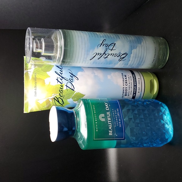 Bath & Body Works Bath & Body 3 Pc Bath Body Works Beautiful Day Shower Gel Fine Mist Body